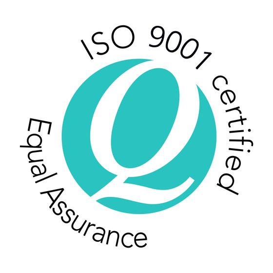 ISO 9001 certified — Equal Assurance