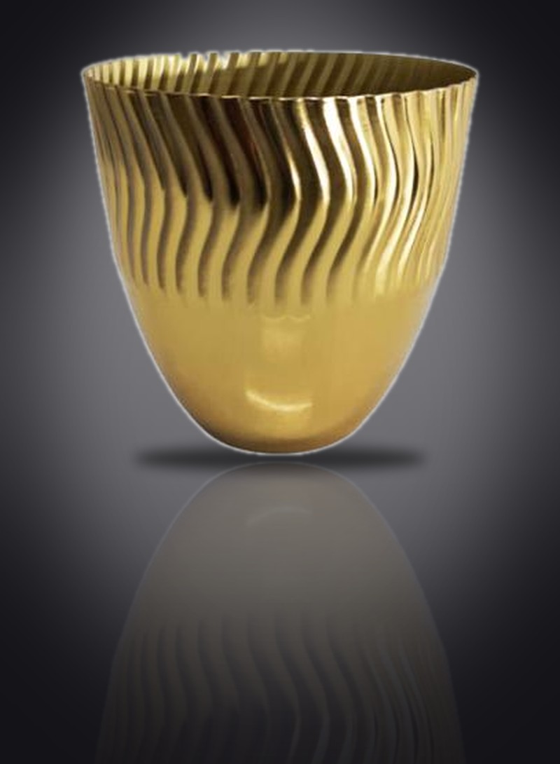Brass planters