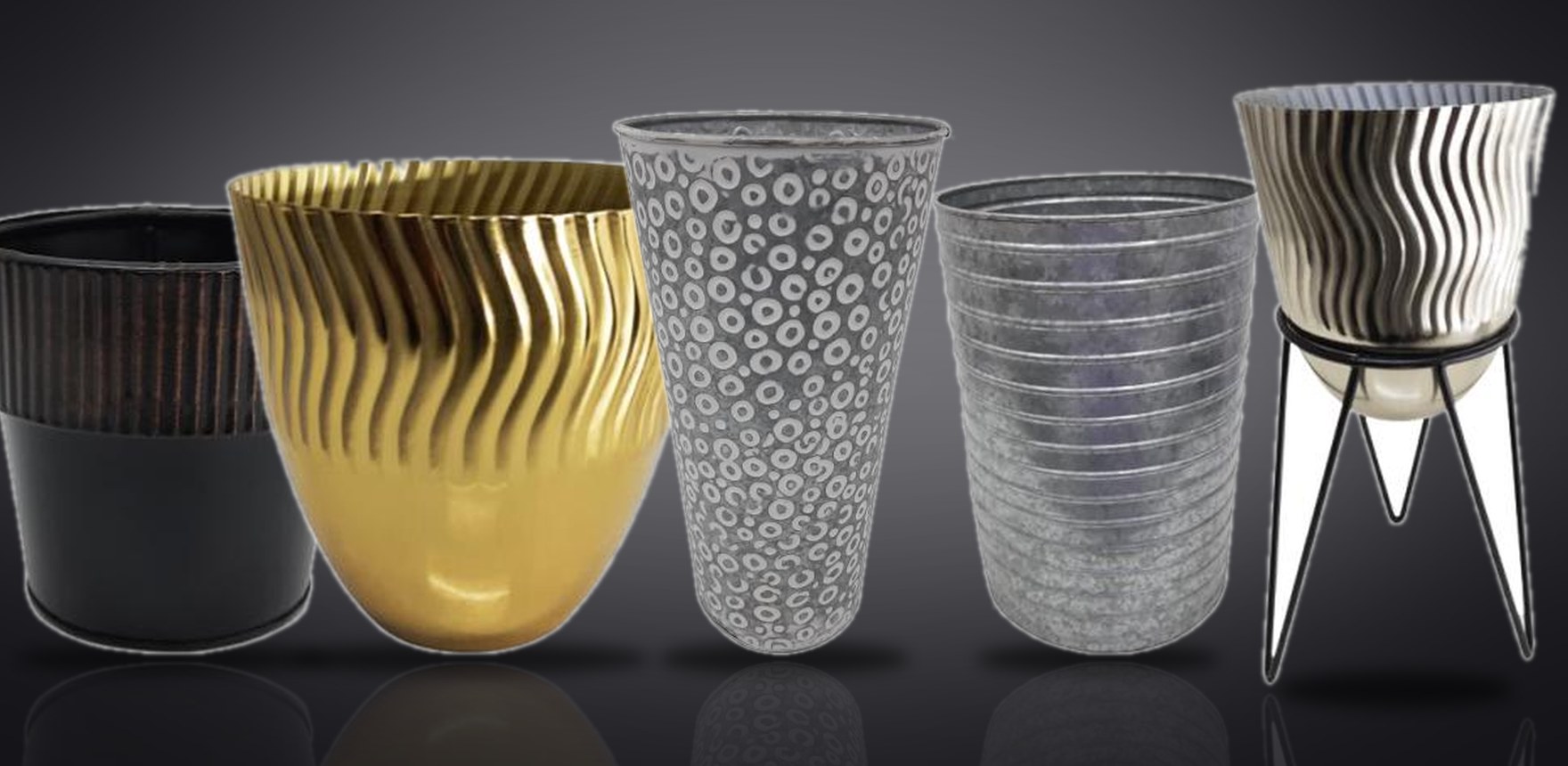 Paramount Garden Collection — handcrafted planters, lanterns and garden decor